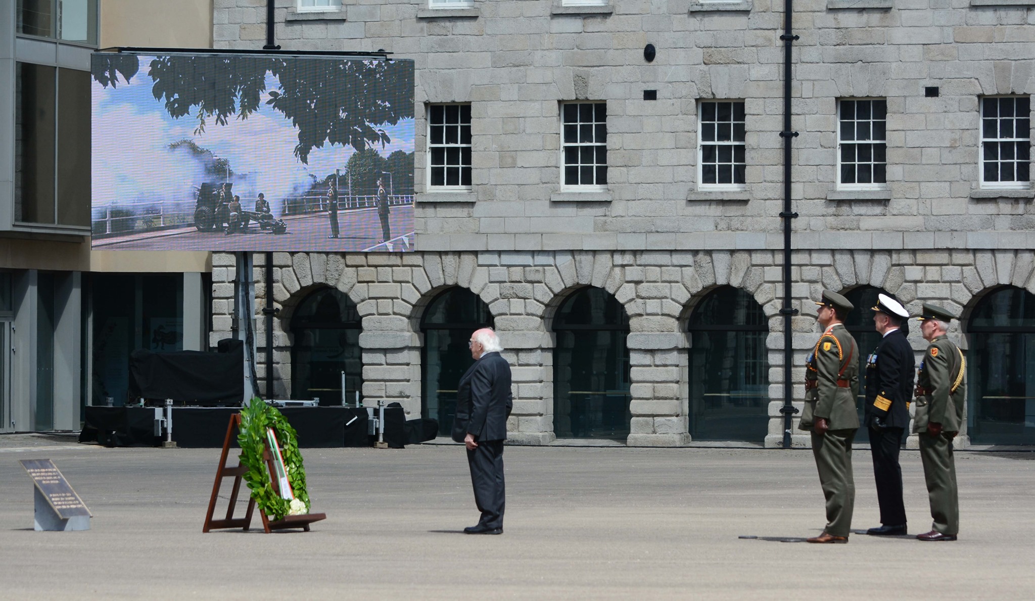 The National Day of Commemoration – Collins Barracks, Dublin – Ireland ...